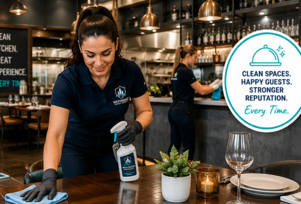 Restaurant and Hospitality Cleaning Services of Westbridge Property Services featured image
