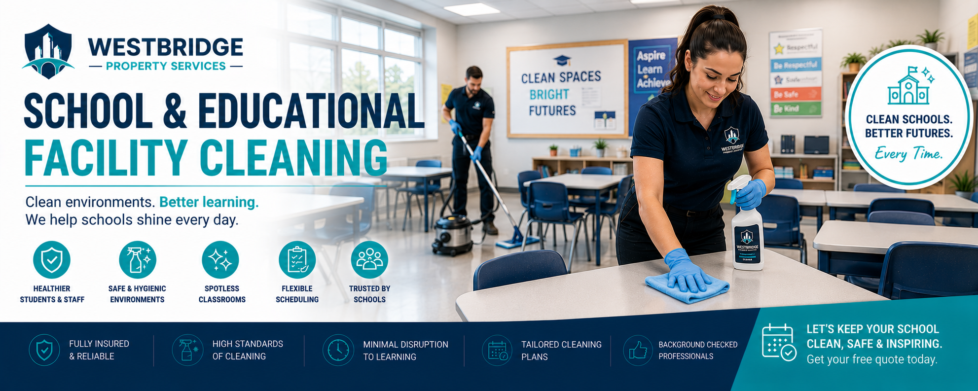 School & Educational Cleaning Services