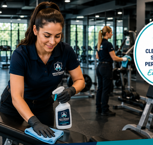 gym and fitness Center Cleaning Services Featured Image
