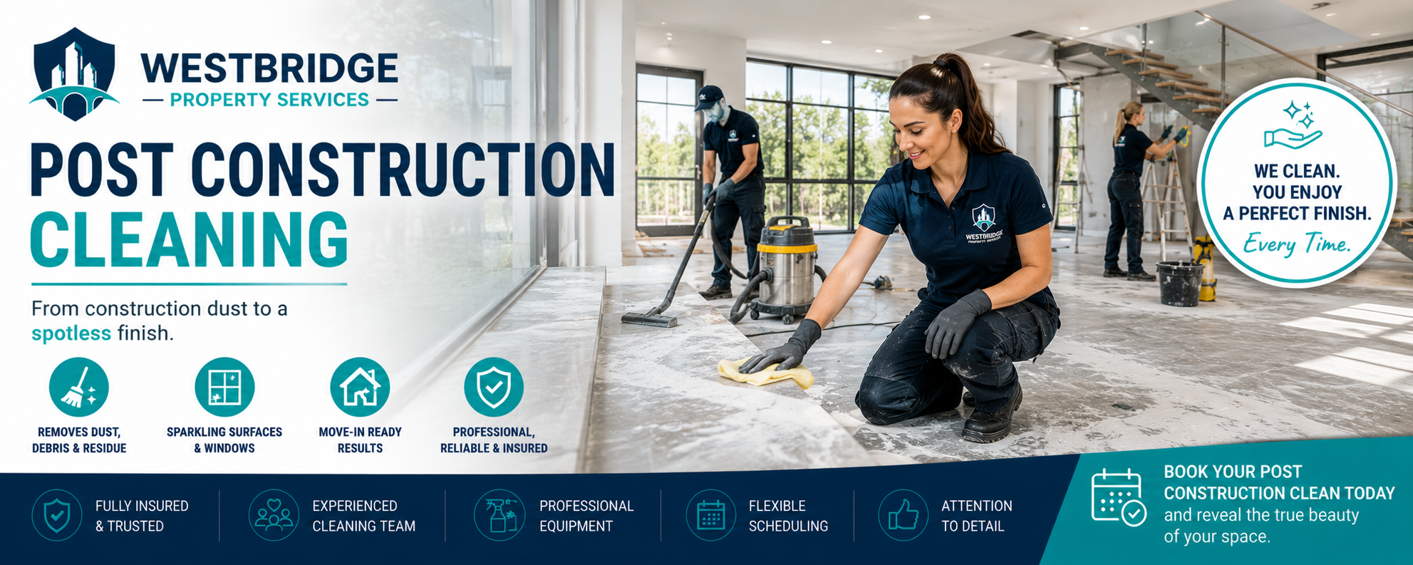 post-constructions-cleaning Services Westbridge